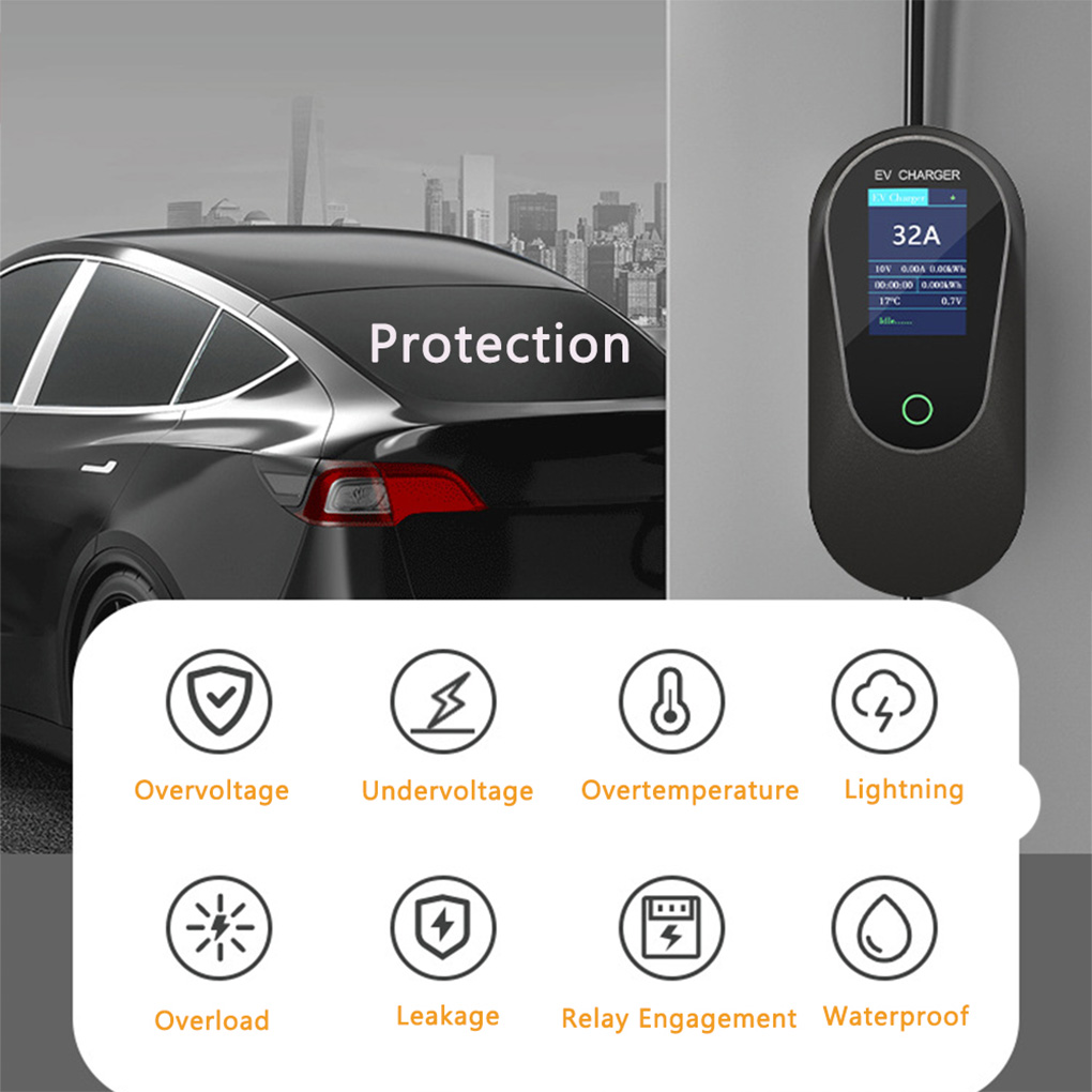 Chargeur EV Portable de Type 2 - Ev Charger Type 2 22Kw 32A 3 Phase avis et prix